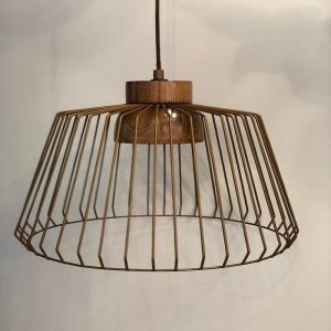 Telli Ahşap Sarı Eskitme Sarkıt