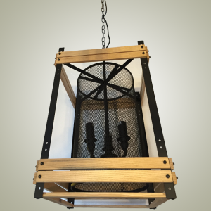 Metal-Ahşap Sarkıt AX7231