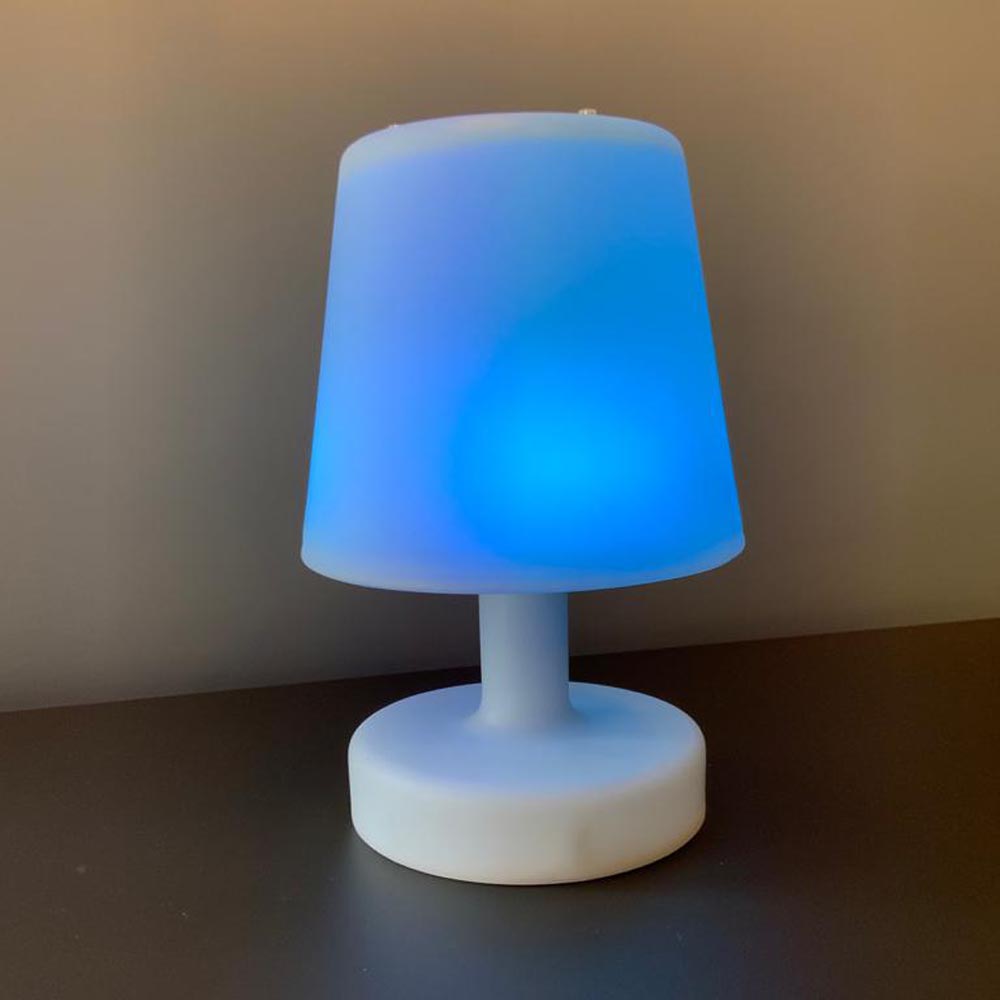 LED Masa Lambası, Kumandalı, Bluetoothlu ve Hoparlörlü Trend Aydınlatma