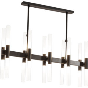 Gold Siyah Metal Led Sarkıt LN193