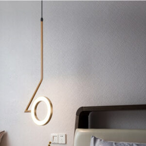 Gold Yuvarlak Led Sarkıt